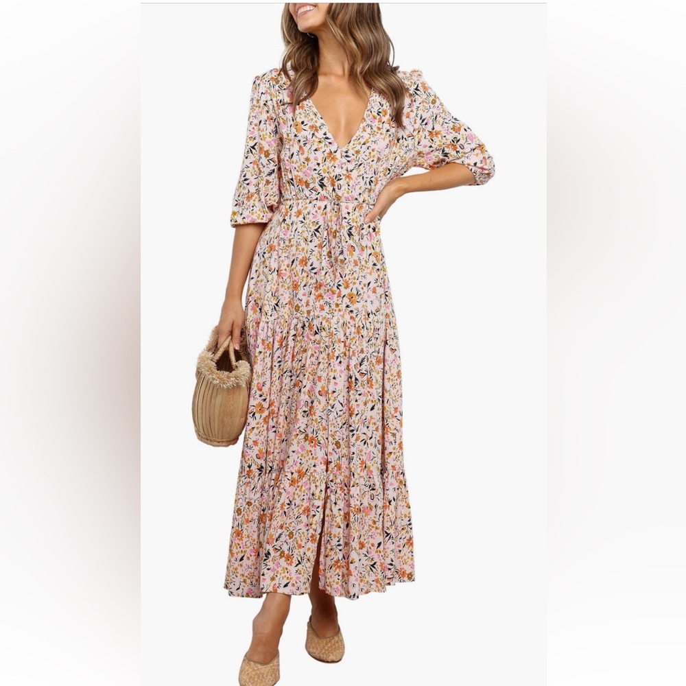 Petal & Pup Kelda Floral Midi Dress